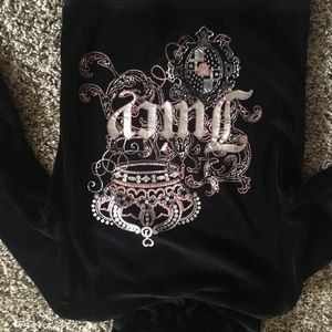 Black Juicy Couture jacket. Good condition